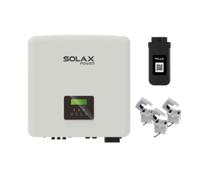 Solax Wechselrichter G4 X3-Hybrid-6.0-D auf weißem Hintergrund