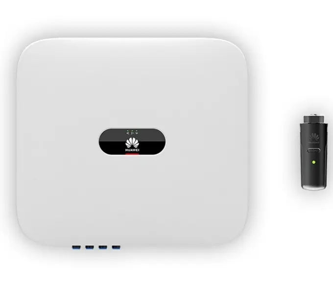 Huawei Wechselrichter SUN2000-8KTL-M1 Hybrid auf weißem Hintergrund