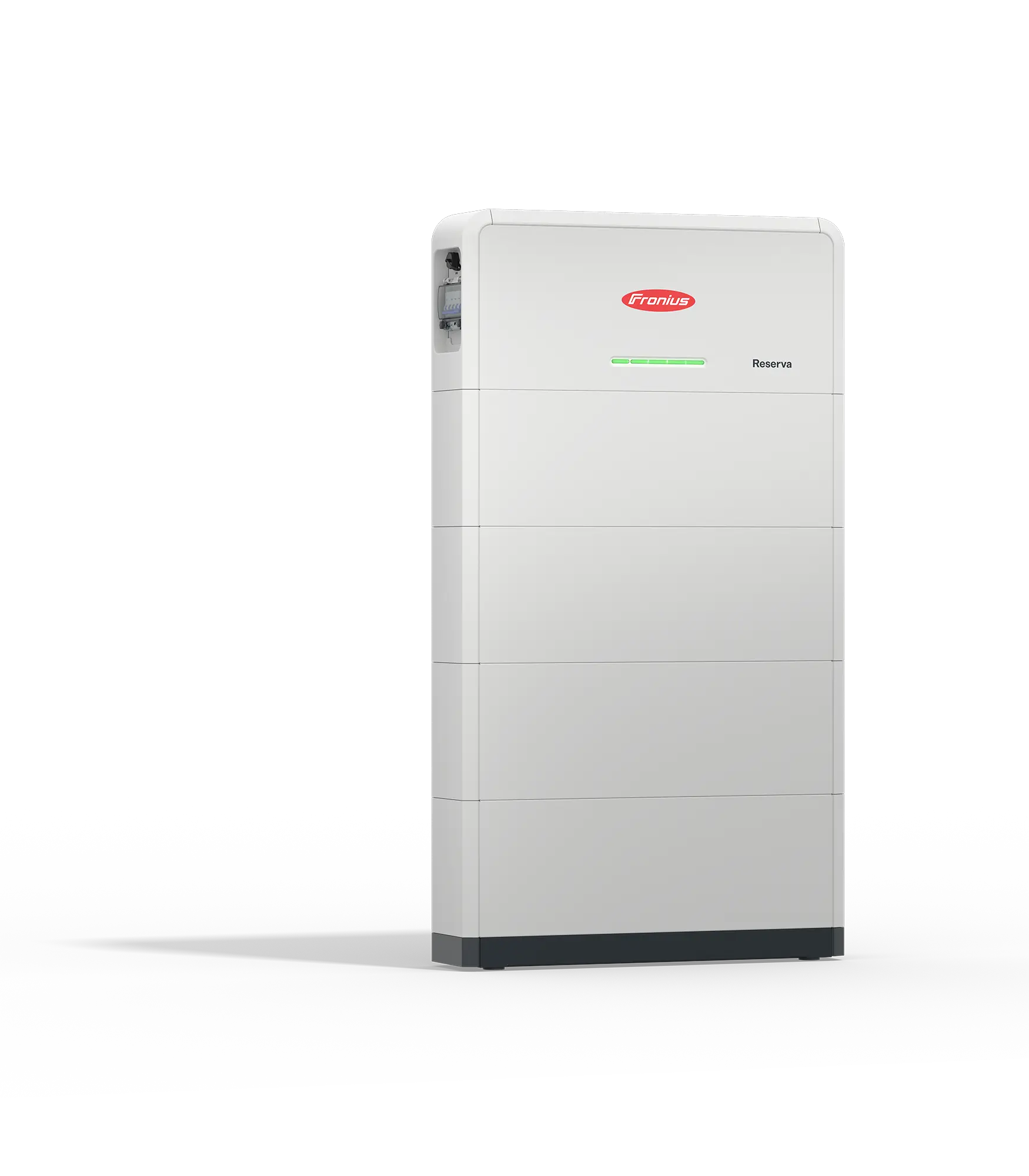 Fronius Reserva12_6kWh freistehend
1x Batterie ManagementSystem
4x Batteriemodul