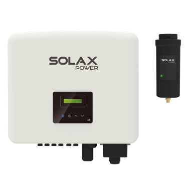 SolaX Wechselrichter X3-MIC-G2 auf weißem Hintergrund
