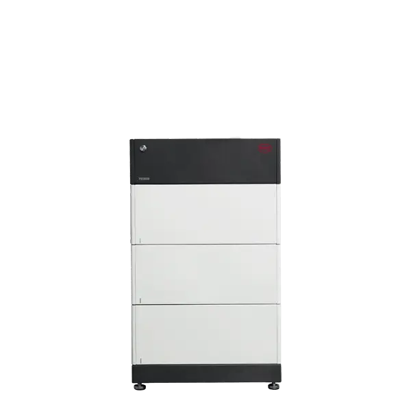 BYD Battery-Box Premium HVS 7.7, 7.68kWh
3 Batteriemodule
1 Batteriekontrolleinheit auf transparentem Hintergrund