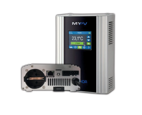 My-PV AC THOR 3 kW, PV Power-Manager auf weißem Hintergrund