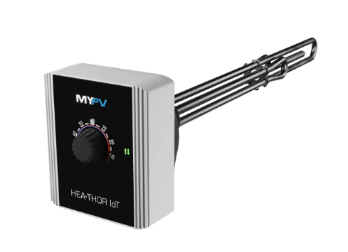 my-PV HEA-THOR IoT-Heizstab, 9 kW auf weißem Hintergrund